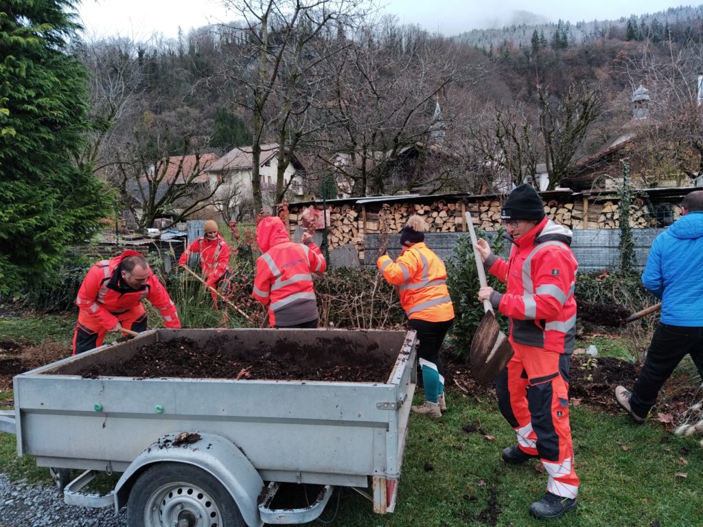 remorque compost
